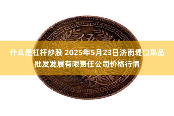 什么是杠杆炒股 2025年5月23日济南堤口果品批发发展有限责任公司价格行情